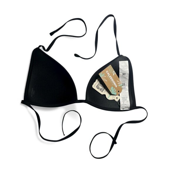 Calzedonia Black Bikini Set – Top & Tie-Side Bottom (Size M) - Picture 4 of 7